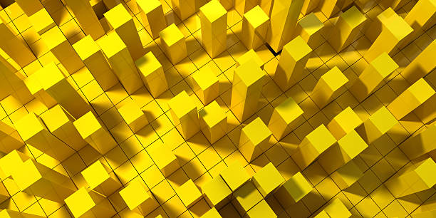 istock 3D abstaction of square rods 4 514517075