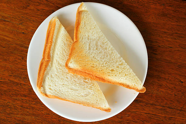 istock Bread and butter delicious in dish. 514517481