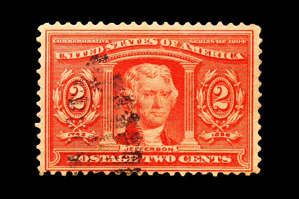 istock Portrait of President Thomas Jefferson Postal Issue 514517528