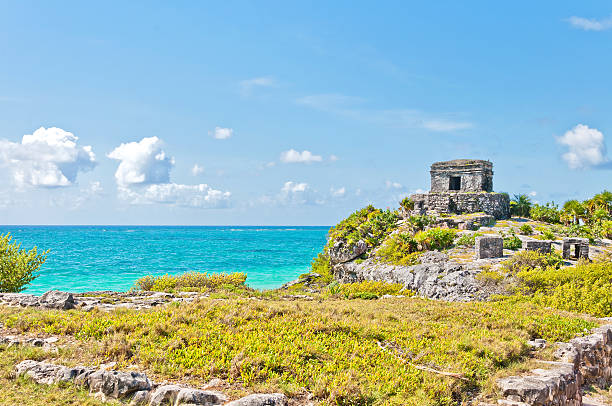 istock Tulum Ruins by the Caribbean Sea 514518429