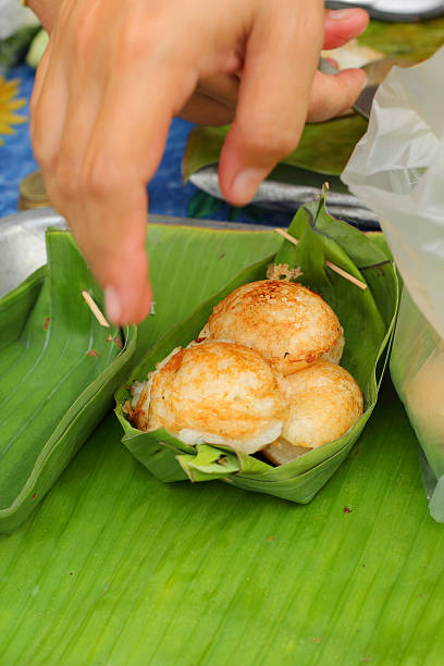 istock Coconut milk mix sugar and flour. 514534813
