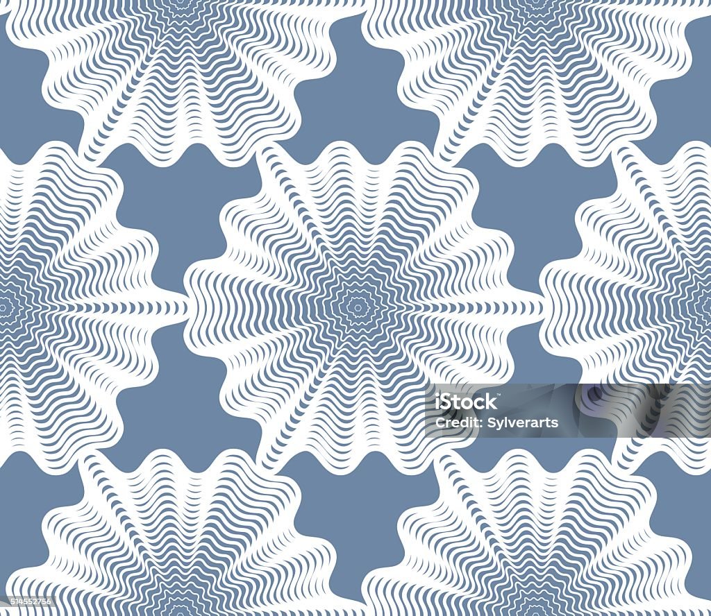 Vector Stripy Endless Pattern Art Continuous Geometric Backdrop Stock ...