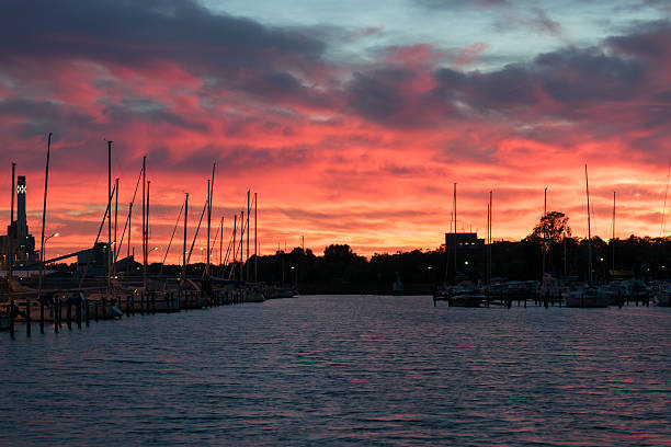 istock Bloody dusk in Sweden 514554138