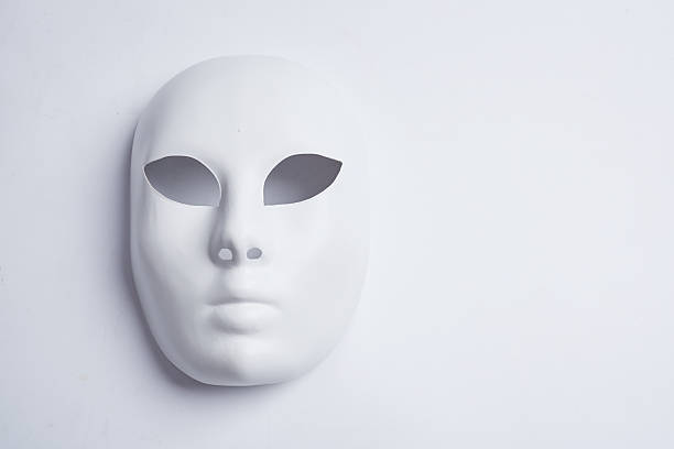 istock white venetian mask on a white background 514555300