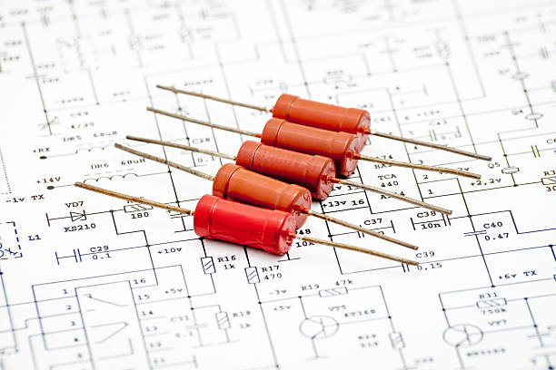 istock Pack of resistors on circuit diagram 514557762