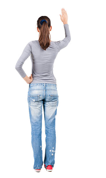 istock back view of woman. 514557773
