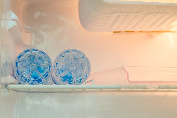 istock mini fridge of two bottled water 514558073
