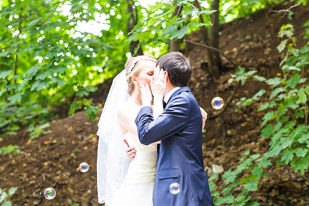 istock Wedding, Beautiful Romantic Bride and Groom Kissing 514558494