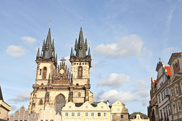 istock Tyn church in Prague 514559559