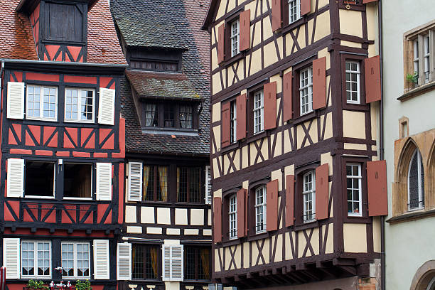 istock Half timbered houses of Colmar 514559645