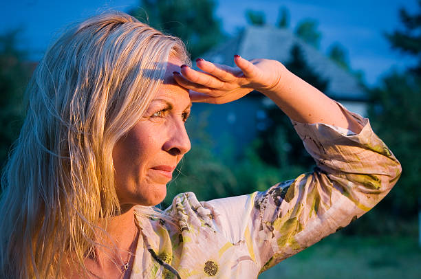 istock woman look in the sundown 514560375