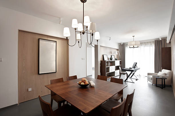 istock Elegant and comfortable home interior,Dining room 514561855