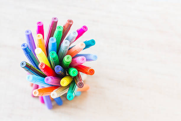 istock Color pen  on white background 514562346