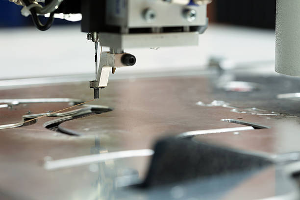 istock Close-up of thread and needle on sewing machine 514563257