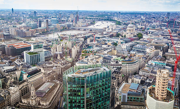 istock london and river thames aerial view overcast day 514564033