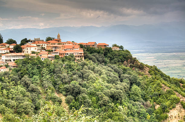 istock View over Sighnaghi 514564425