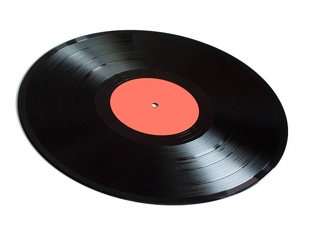istock Black long-play vinyl records isolated closeup 514564498