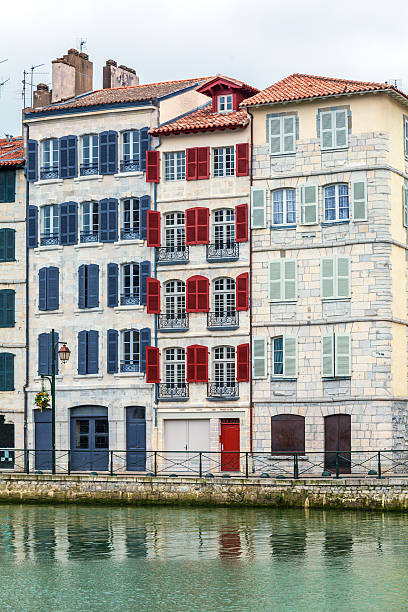 istock Colorful Shutters of Typical Old Homes, Bayonne 514564638