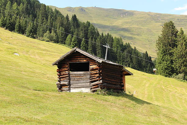 istock Wooden ski hut in Austria 514564662