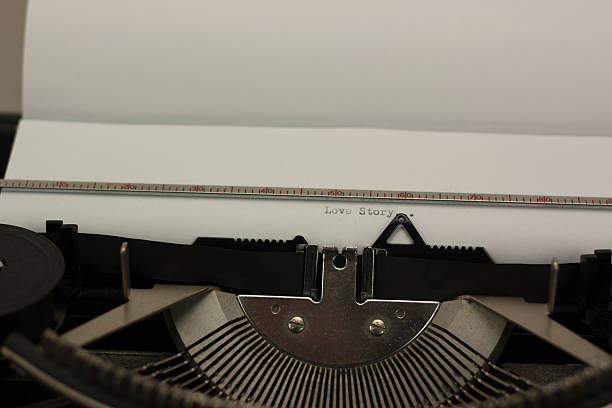 istock Close up of an old typewriter 514565226