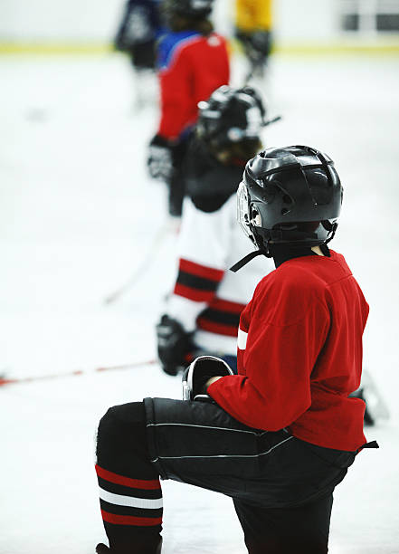 istock Kids at ice hockey practice. 514566260