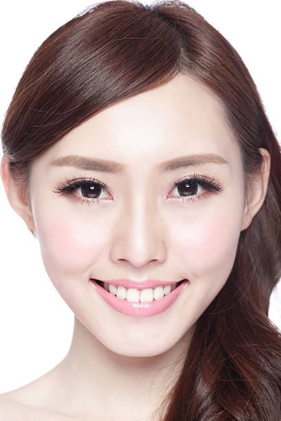 istock Beauty woman with charming smile 514570878