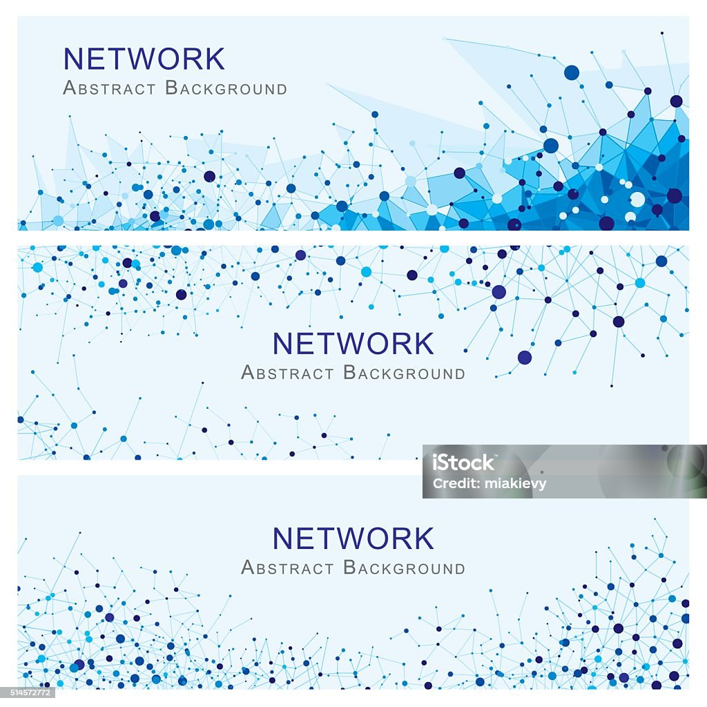 Network Engineer Banner Network Abstract Banners Stock Illustration - Download Image Now ...