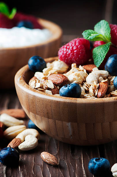istock Homemade muesli with berry and nuts 514576550