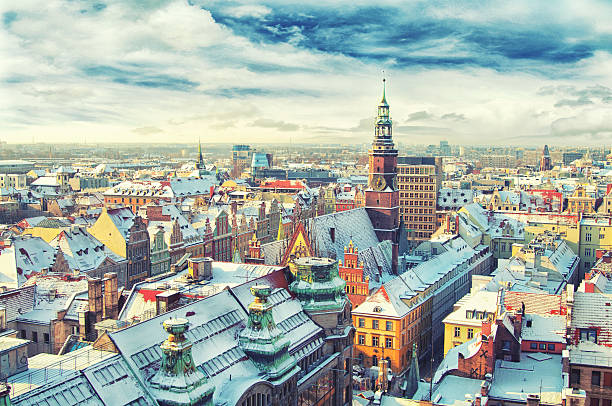 Poland. View of Wroclaw