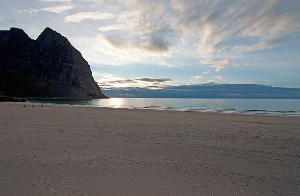 istock Kvalvika beach, Lofoten islands, Norway 514582314