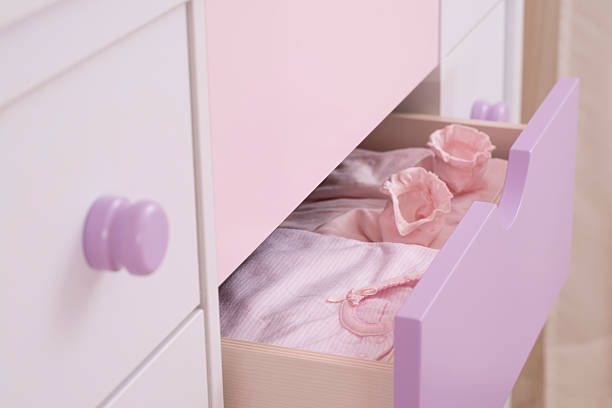 istock Close up baby chest of drawers. 514584591