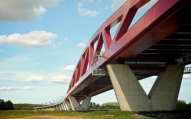 istock Railway bridge the Hanzeboog over the IJssel river 514587841