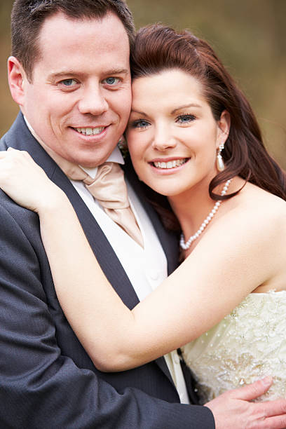 istock Romantic Bride And Groom On Wedding Day 514588731
