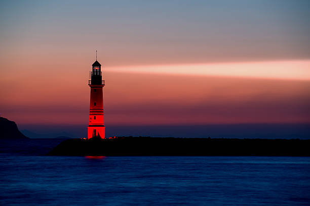 istock Lighthouse in Bodrum Turgutreis, Turkey 514589205