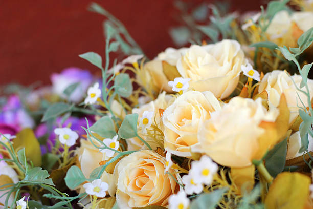 istock beautiful of rose artificial flowers 514613587