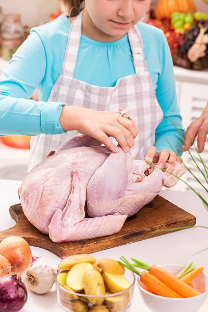 istock Preparing Thanksgiving Turkey for Holidays 514614069