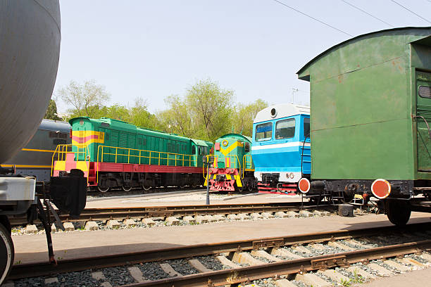 istock Rail road locomotive 514614761