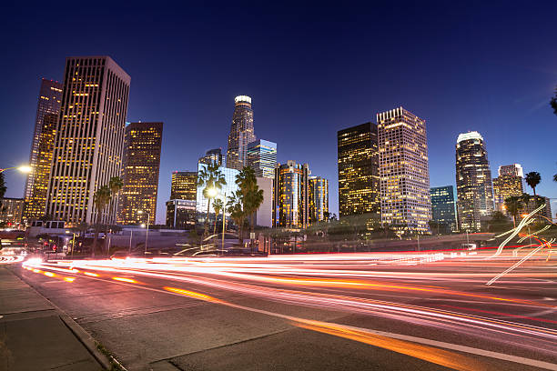 istock Los Angeles city skyline 514620804