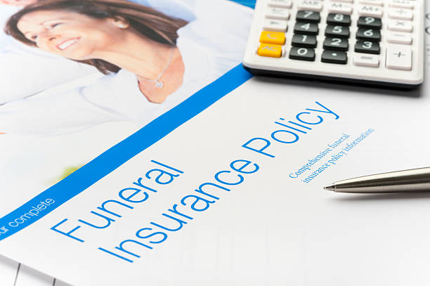 istock Close up of a funeral insurance policy. 514621116
