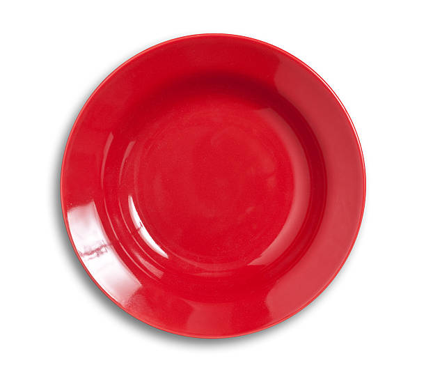 istock red plate and wooden spoon 514628566