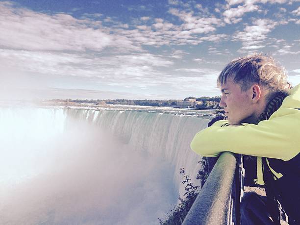 istock Watching the mighy Niagara Falls 514630092