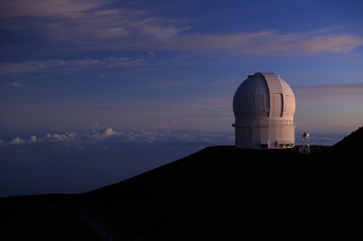 Mauna Kea Observatories from Big Island, HI