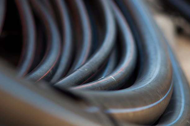 istock Pile of telecommunication cable 514631037