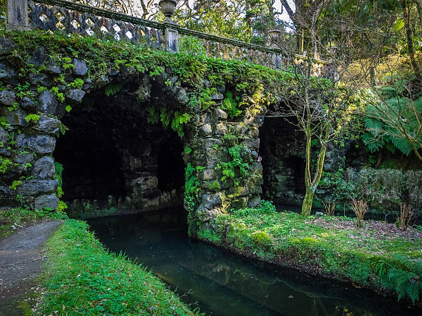 istock Bridge in the Terra Nostra Garden 514632268