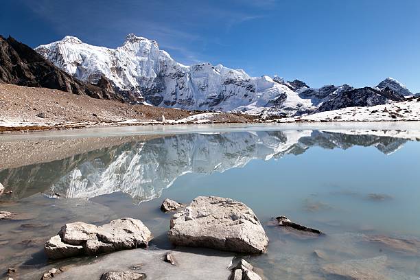 istock gokyo valley near mount Cho Oyu 514632674