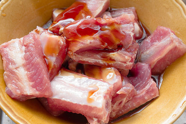 istock spare ribs fresh sauce in bowl 514633487