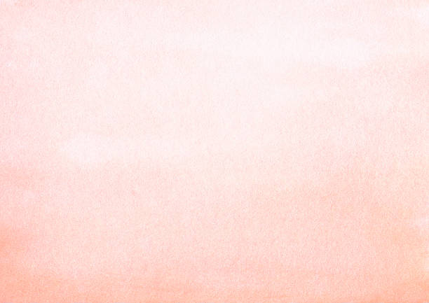 ピンク、オレンジの抽象的な背景水彩画 - ハイキー ストックフォトと画像