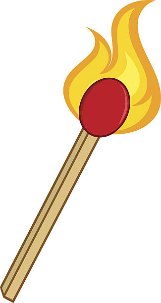 Flamming Match Stick Similar Illustrations:Similar Illustrations: flamming stock illustrations