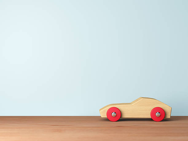 istock Cool wooden toy cars 514638356