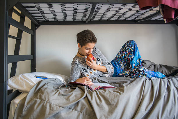 istock 19-years-old student girl in the campus's dormitory  room 514638514